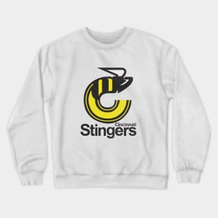 Retro Cincinnati Stingers Hockey 1977 Crewneck Sweatshirt